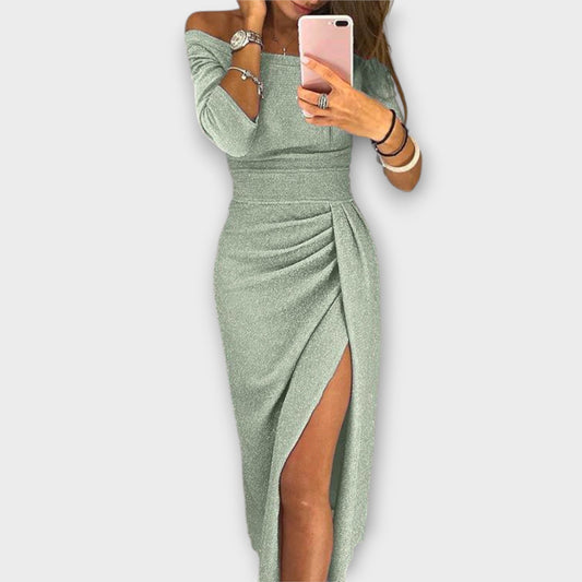 Elisa Luxe™ | Glamoureuze Splitjurk