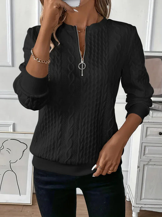 Josephine zip trui